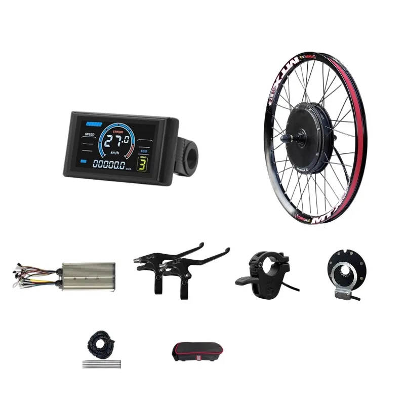 Kit de motor de buje trasero d - Ebike Conversion Kit 72V 3000W reseña y precio